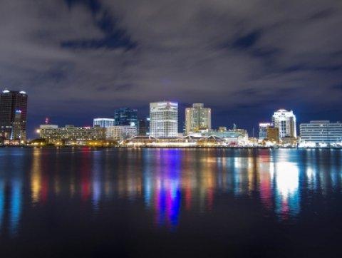 Downtown Norfolk Skyline